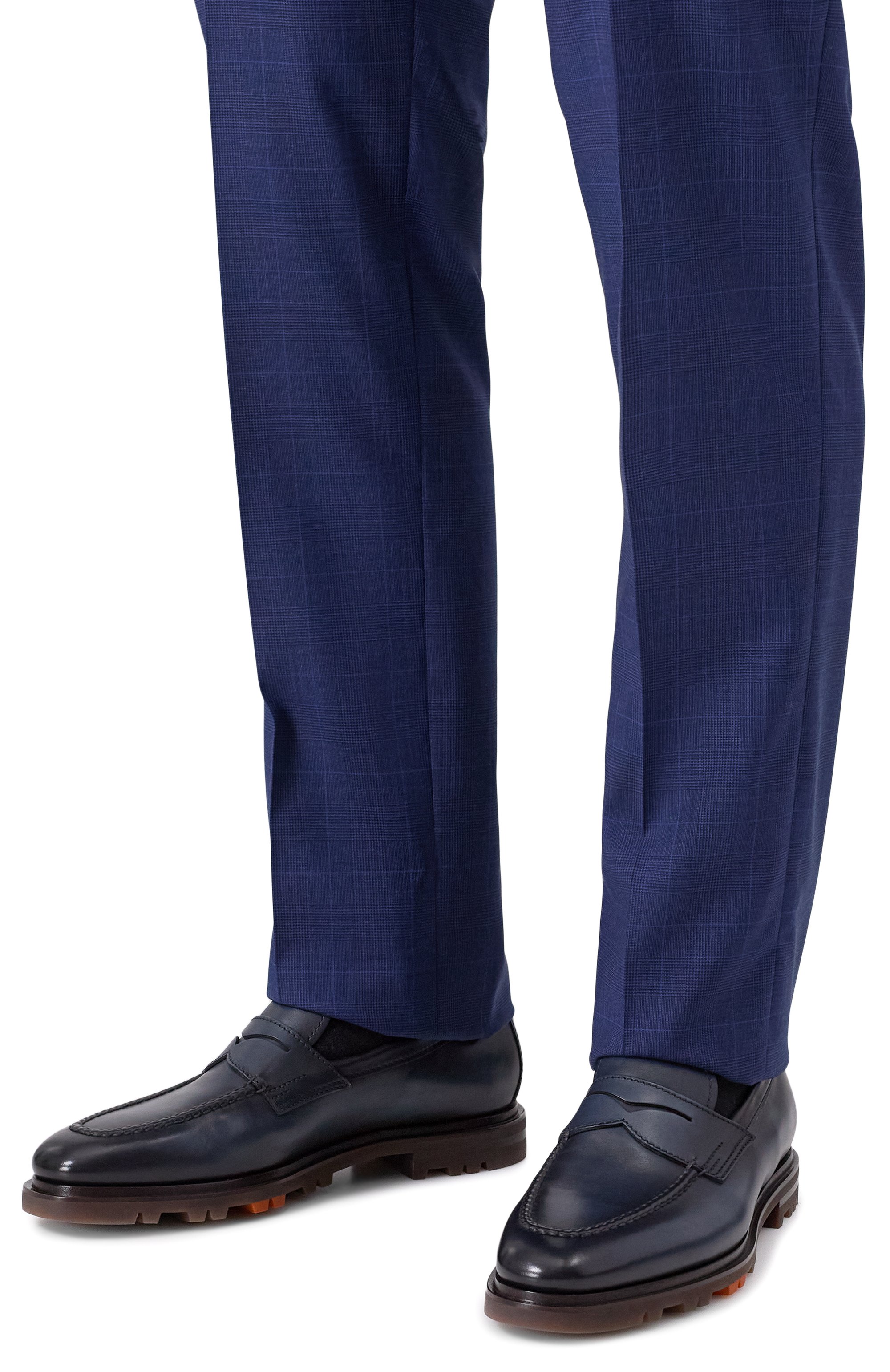 Кожаные пенни-лоферы carlos SANTONI, арт. MCNG18007SM4GLAS, фото 3