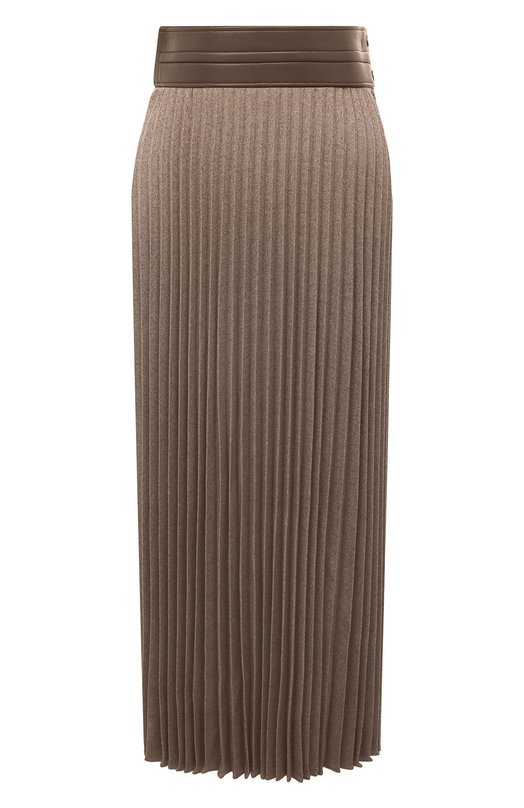 Шерстяная юбка Agnona TG0403E/UW006E Бежевый TG0403E/UW006E