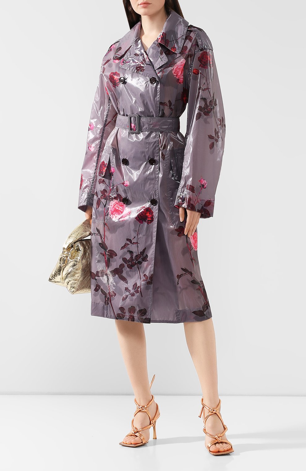 Плащ с принтом DRIES VAN NOTEN, арт. 192-10290-8170, фото 2