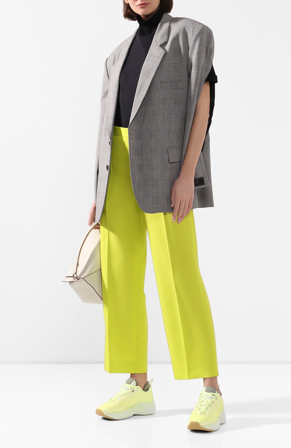 Текстильные кроссовки manhattan ACNE STUDIOS, арт. AD0209/W, фото 2