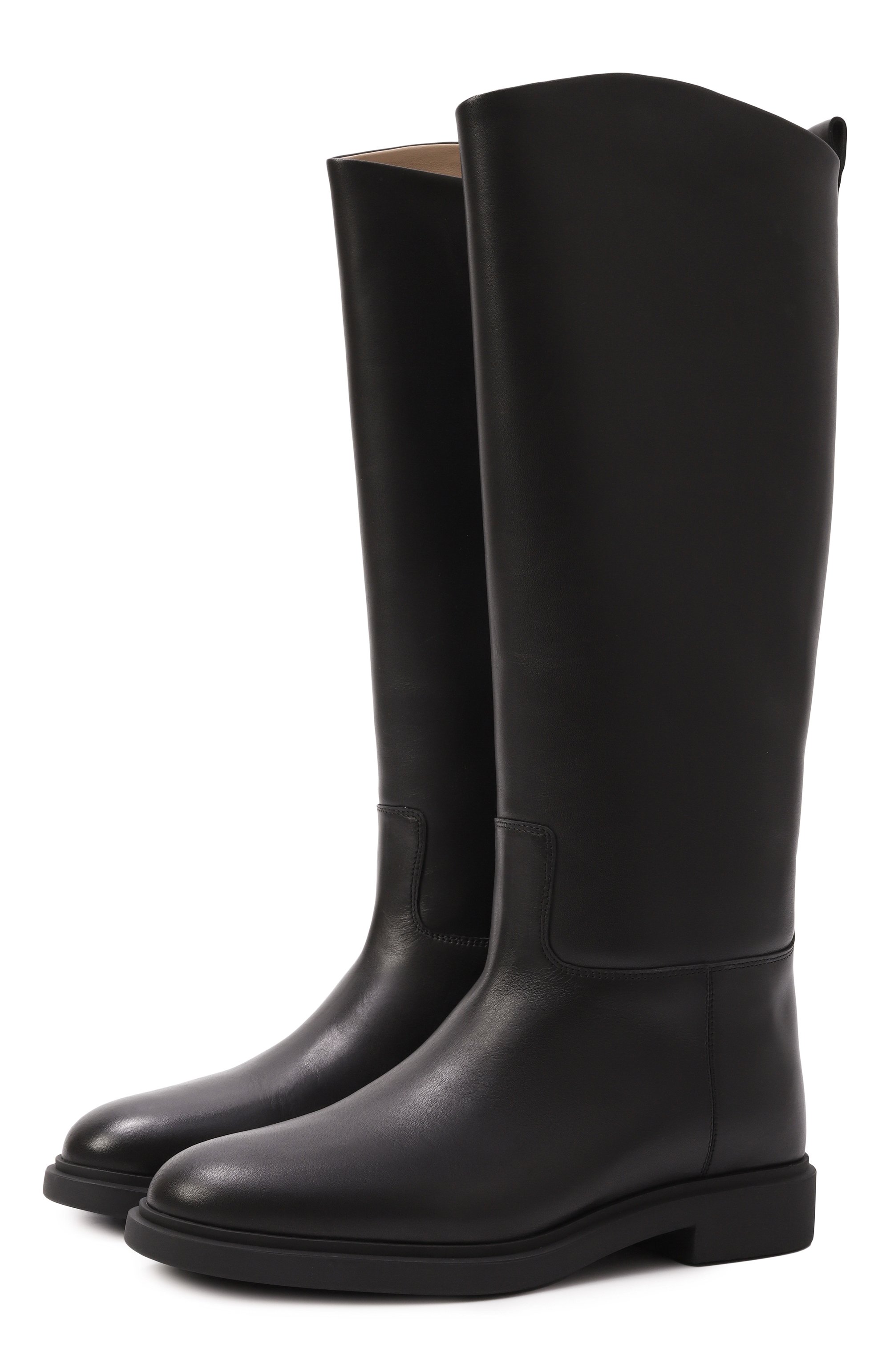 Кожаные сапоги 12 STOREEZ, арт. 133809, фото 1