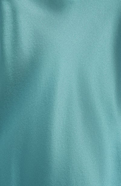 Шелковая сорочка LUNA DI SETA бирюзового цвета по цене 34470 руб., арт. VLST08015, фото 5 Шелковая сорочка LUNA DI SETA, арт. VLST08015, фото 5