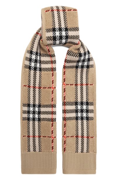 Шерстяной шарф BURBERRY, арт. 8105878
