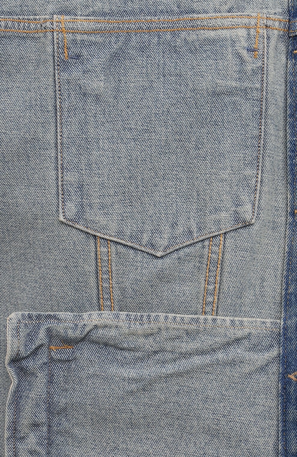 Джинсовая куртка PALM ANGELS голубого цвета по цене 99500 руб., арт. PMYE006F23DEN0014010, фото 6 Джинсовая куртка PALM ANGELS, арт. PMYE006F23DEN0014010, фото 6