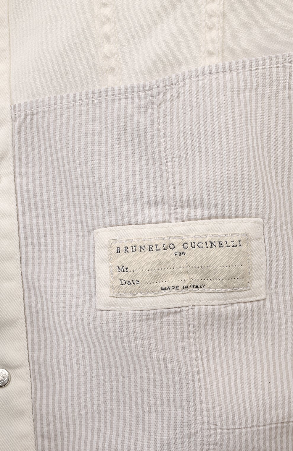 Джинсовая куртка BRUNELLO CUCINELLI, арт. M277P6900, фото 6