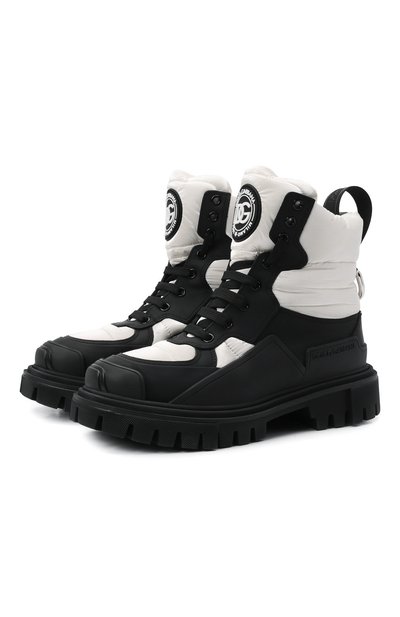 Комбинированные ботинки hi trekking DOLCE & GABBANA, арт. CT0756/AQ065, фото 1