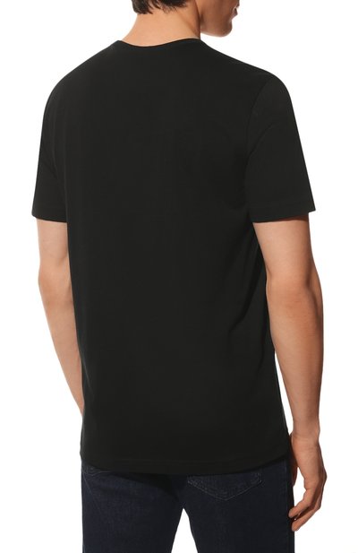 Хлопковая футболка BOSS, арт. 50412363, фото 4