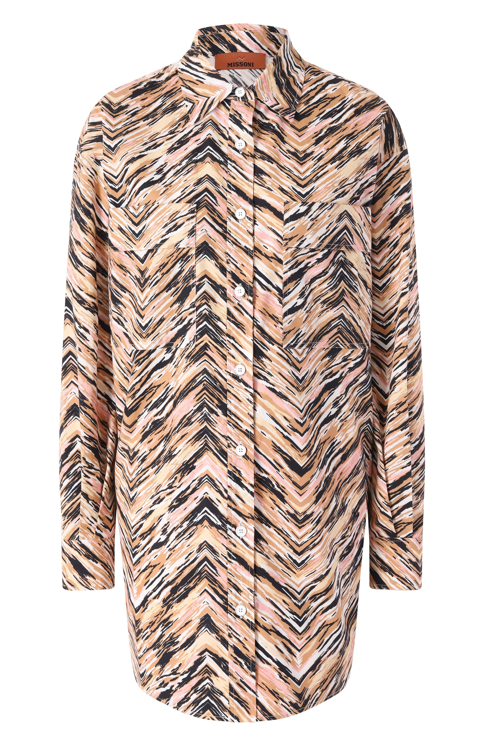 Хлопковая рубашка MISSONI, арт. DS25SJ0I/BW00VY, фото 1
