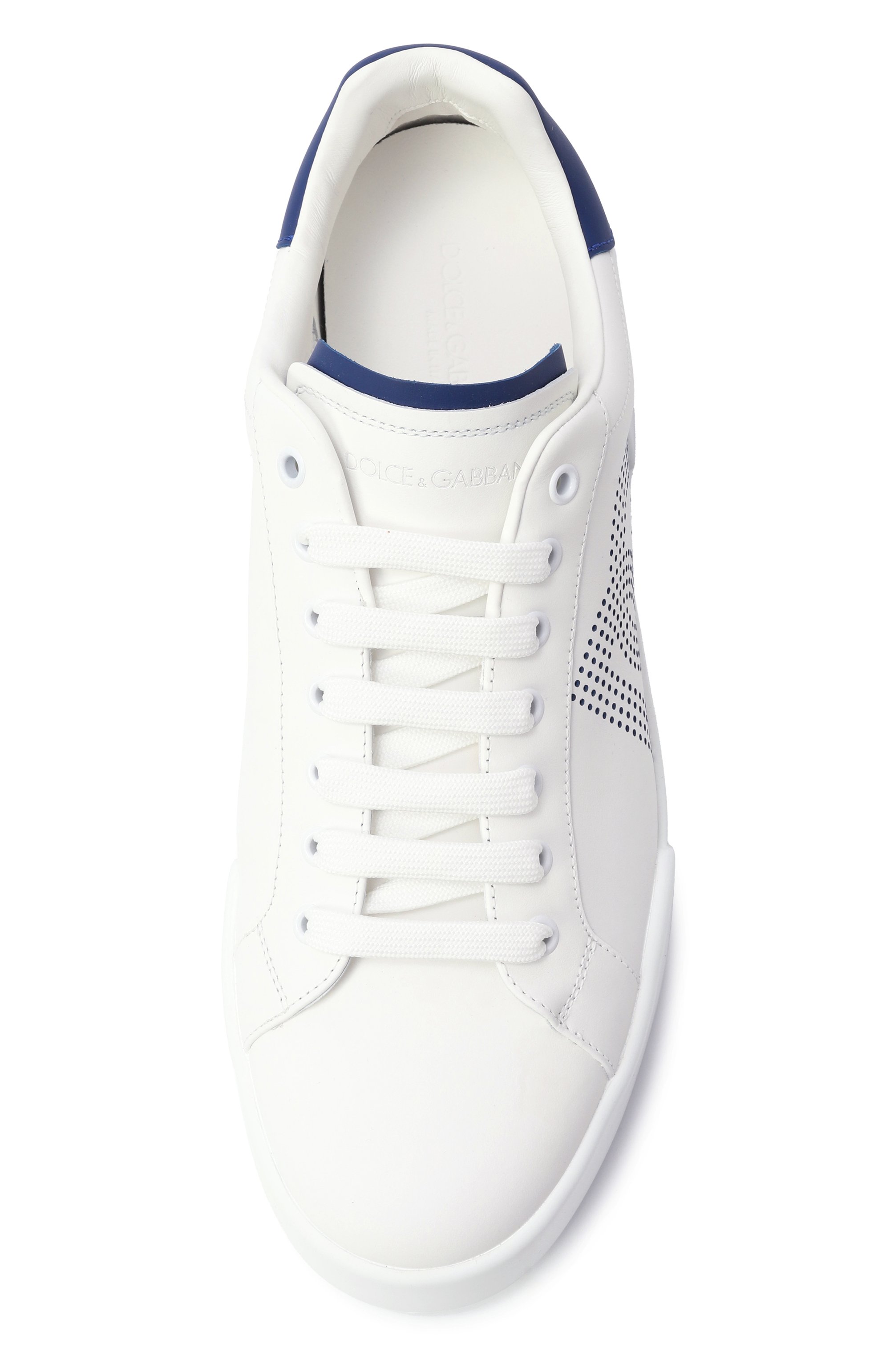 Кожаные кеды strobel portofino light DOLCE & GABBANA, арт. CS2324/AV066, фото 6