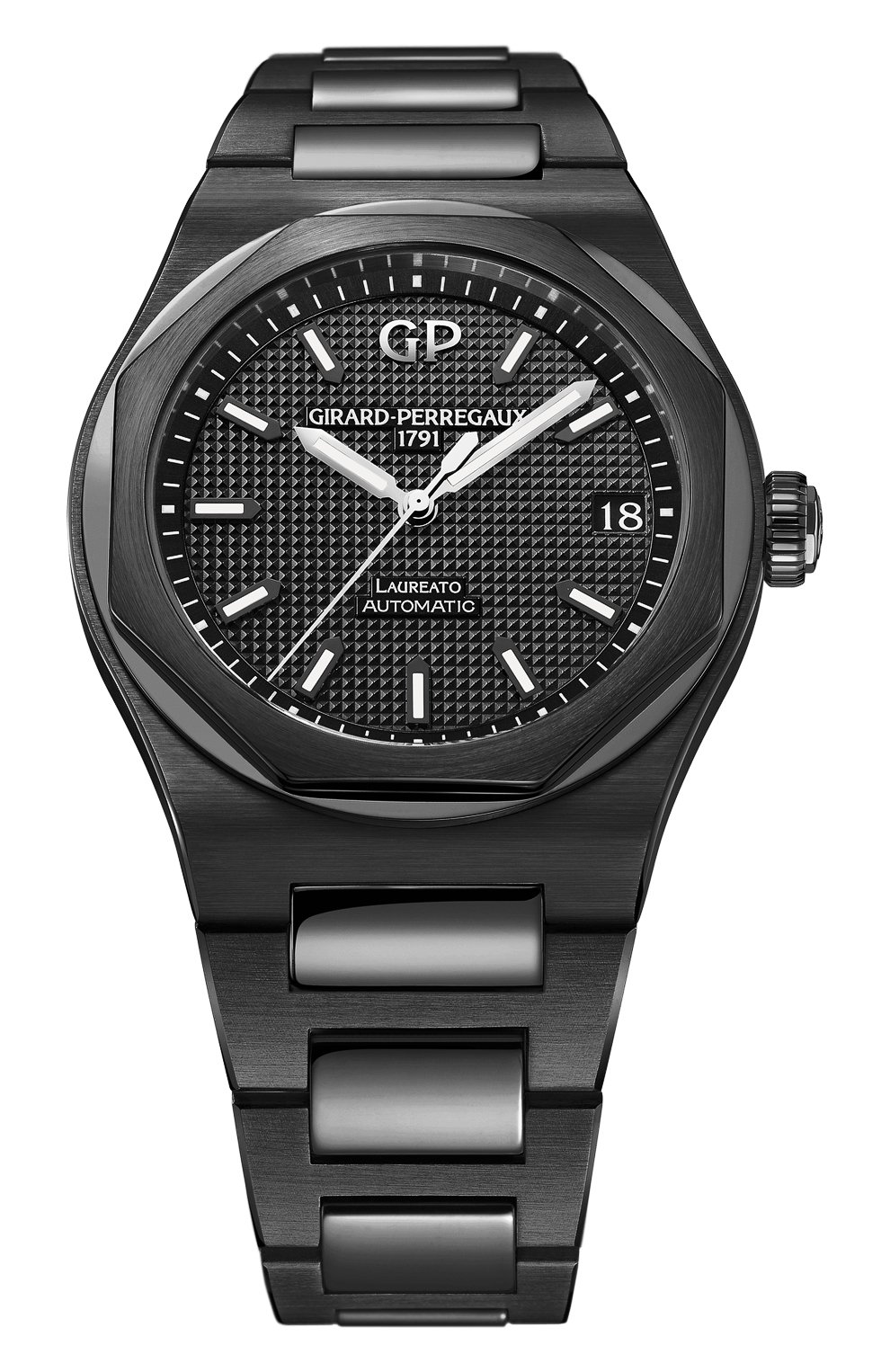 Часы laureato 42 mm ceramic GIRARD-PERREGAUX, арт. 81010-32-631-32A, фото 1