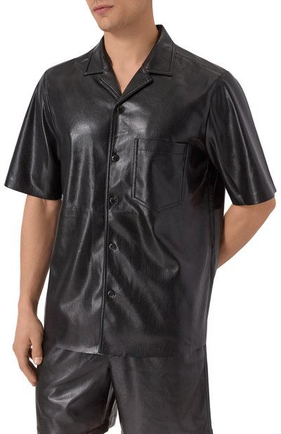 Рубашка из экокожи NANUSHKA, арт. NM22CRSH00199, фо�то 3