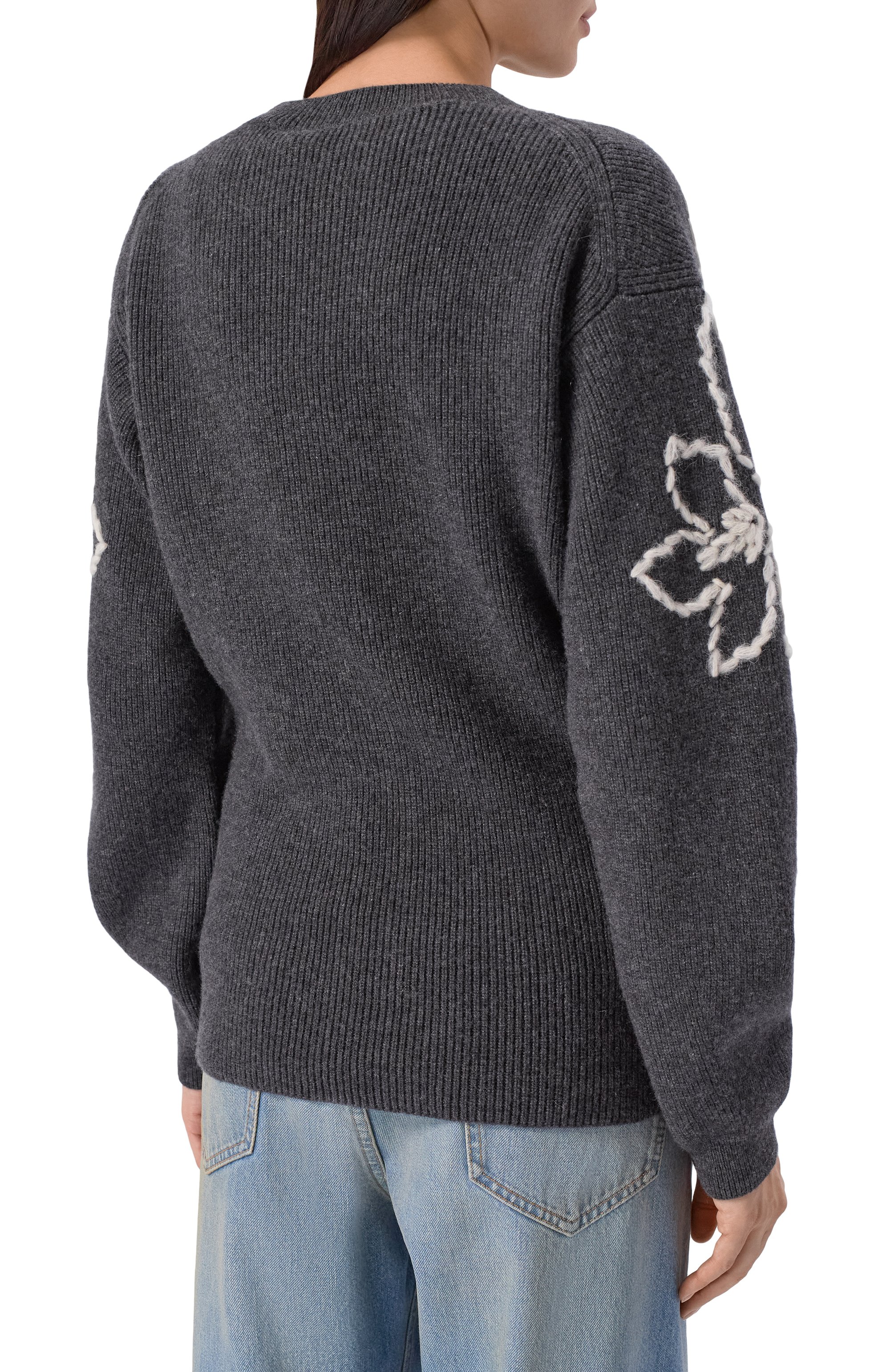 Кашемировый свитер ХОХЛОМА Х АЛЕНА АХМАДУЛЛИНА, арт. WKT1344, фото 4