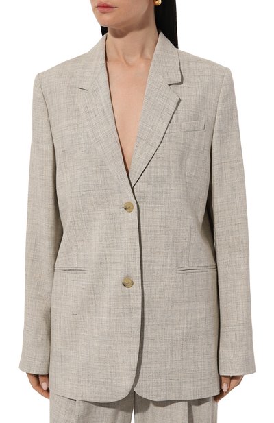 Жакет из вискозы и льна TOTEME, арт. 234-WRZ869-FB0109, фото 3