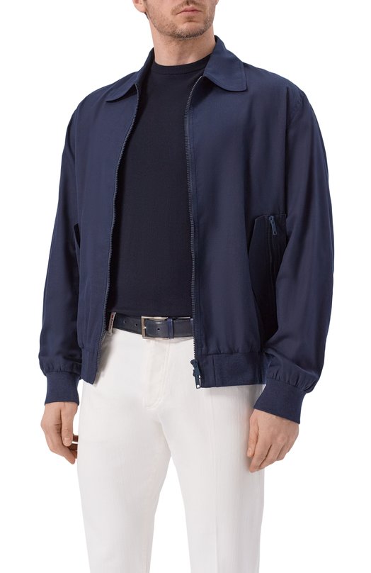 Кожаный ремень Artioli 1205/35 PALLADI0 Синий  1205/35 PALLADI0 Фото 2