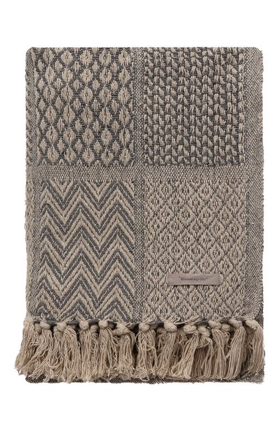 Плед BLOOMINGVILLE серого цвета по цене 3900 руб., арт. 14200731, фото 1 Плед BLOOMINGVILLE, арт. 14200731, фото 1