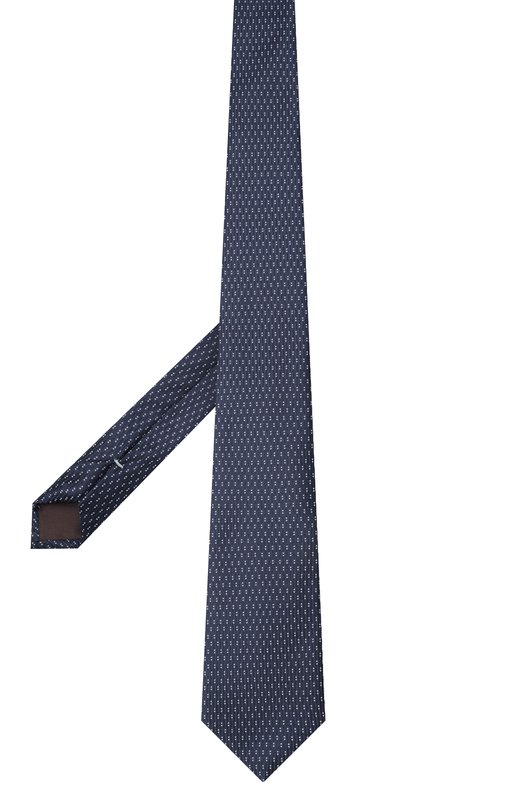 Шелковый галстук Canali 18/HJ04359 Синий  18/HJ04359 Фото 3