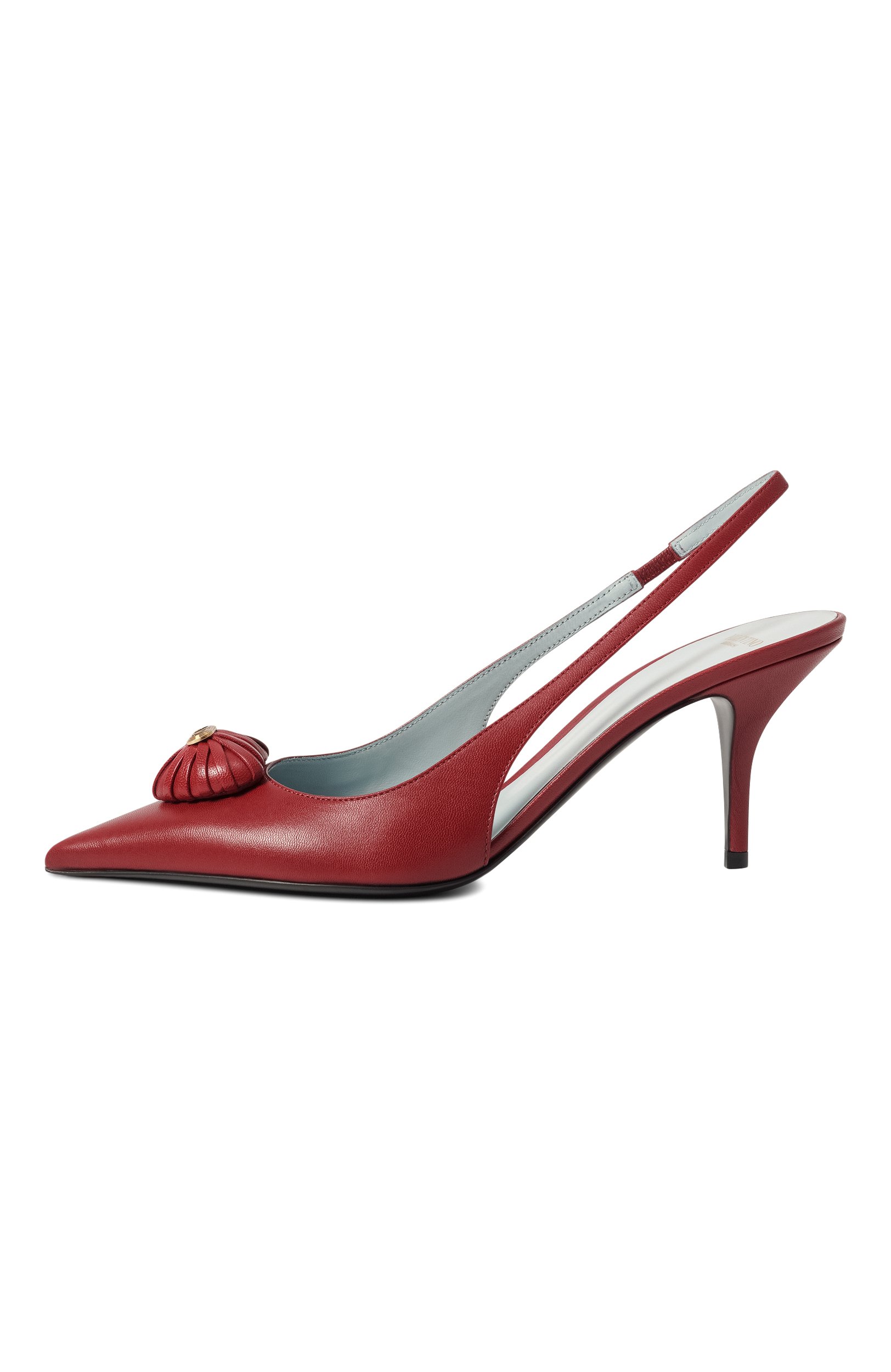 Кожаные туфли coeur royal 75 VALENTINO бордового цвета по цене 125500 руб., арт. 9W2S0QD6/DMD, фото 4 Кожаные туфли coeur royal 75 VALENTINO, арт. 9W2S0QD6/DMD, фото 4