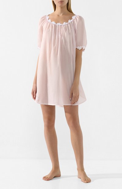 Хлопковая сорочка CELESTINE розового цвета по цене 19600 руб., арт. 20000733/PALACE HEMD, фото 2 Хлопковая сорочка CELESTINE, арт. 20000733/PALACE HEMD, фото 2