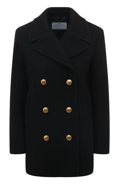 Шерстяное полупальто PRADA, арт. P693MG-1UNU-F0002-212, фото 1