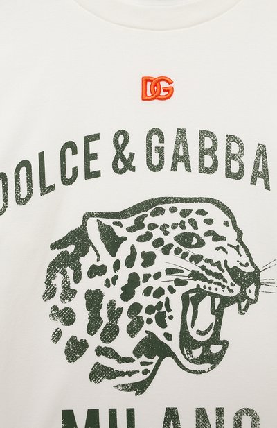 Хлопковая футболка DOLCE & GABBANA, арт. L4JTEG/G7D4U/2-6, фото 3