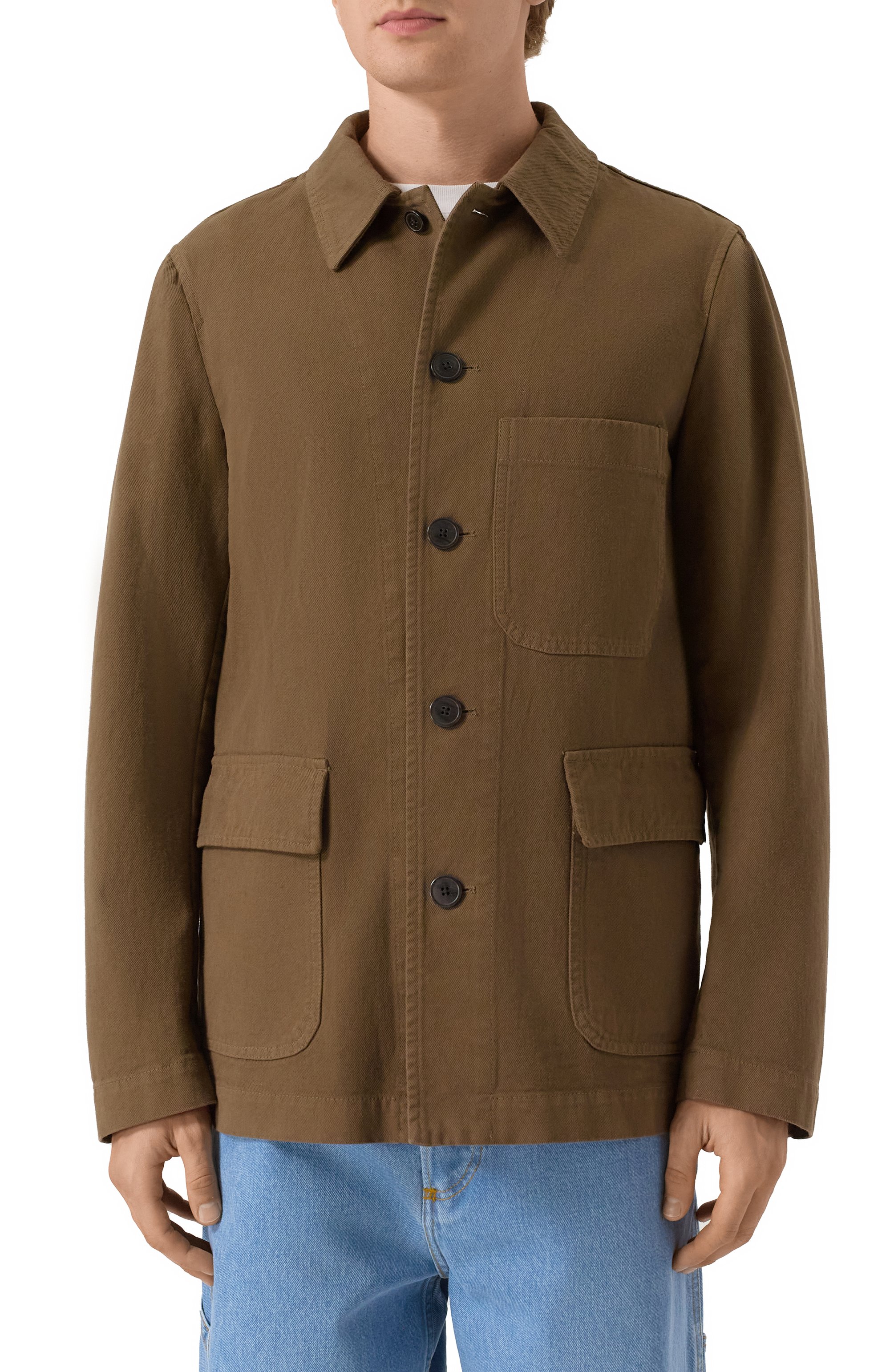 Хлопковая куртка DRIES VAN NOTEN, арт. 020448-2043-705, фото 3