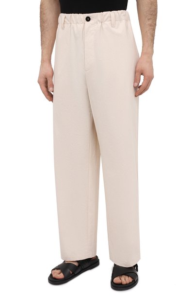 Хлопковые брюки JIL SANDER, арт. JPUS310805-MS242600, фото 3