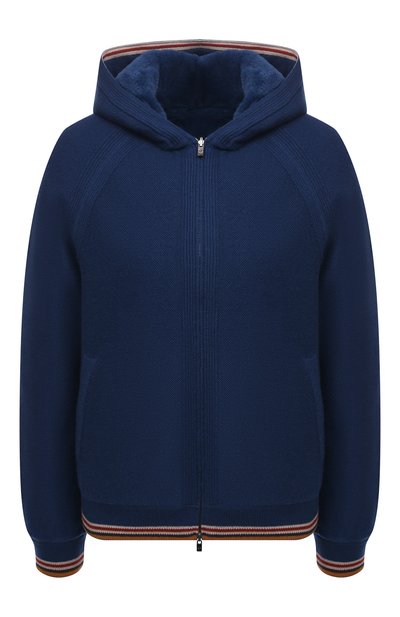 Женский двусторонний бомбер с подкладкой из норки LORO PIANA, арт. FAL7051