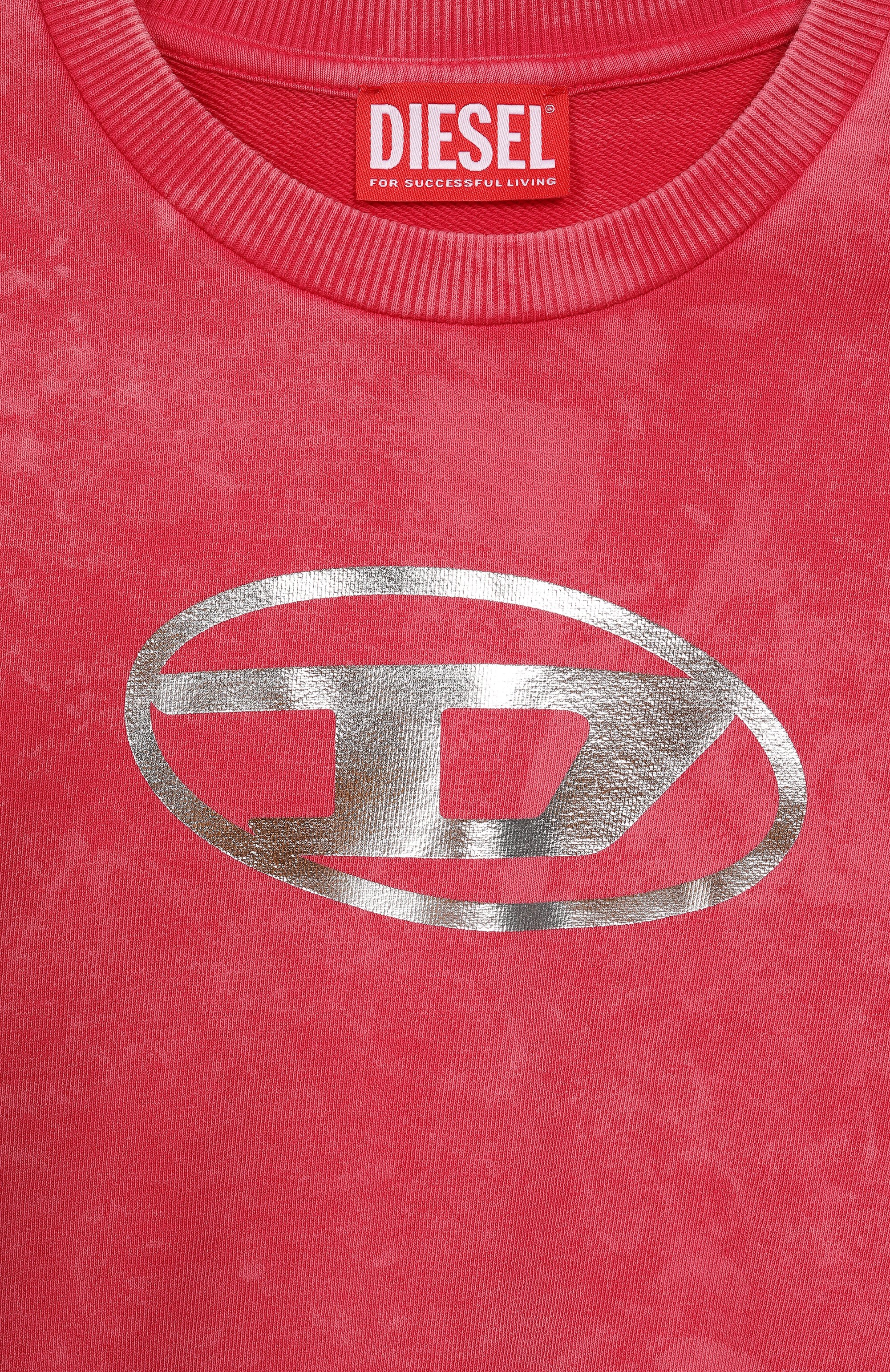 Хлопковый свитшот DIESEL, арт. J02256/KYAYK, фото 3