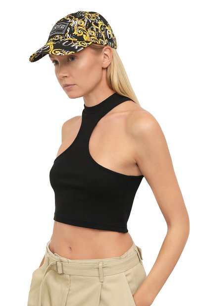Хлопковая бейсболка VERSACE JEANS COUTURE, арт. 74VAZK18/ZG162, фото 2