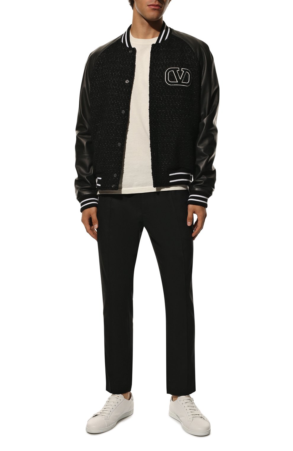 Брюки из шерсти и хлопка DOLCE & GABBANA, арт. GYACET/FUCDJ, фото 2