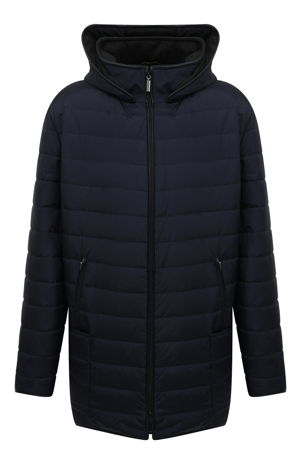 Пуховая куртка ZILLI темно-синего цвета по цене 1365000 руб., арт. MAS-CUBIK-30036/0003/62-68, фото 1 Пуховая куртка ZILLI, арт. MAS-CUBIK-30036/0003/62-68, фото 1
