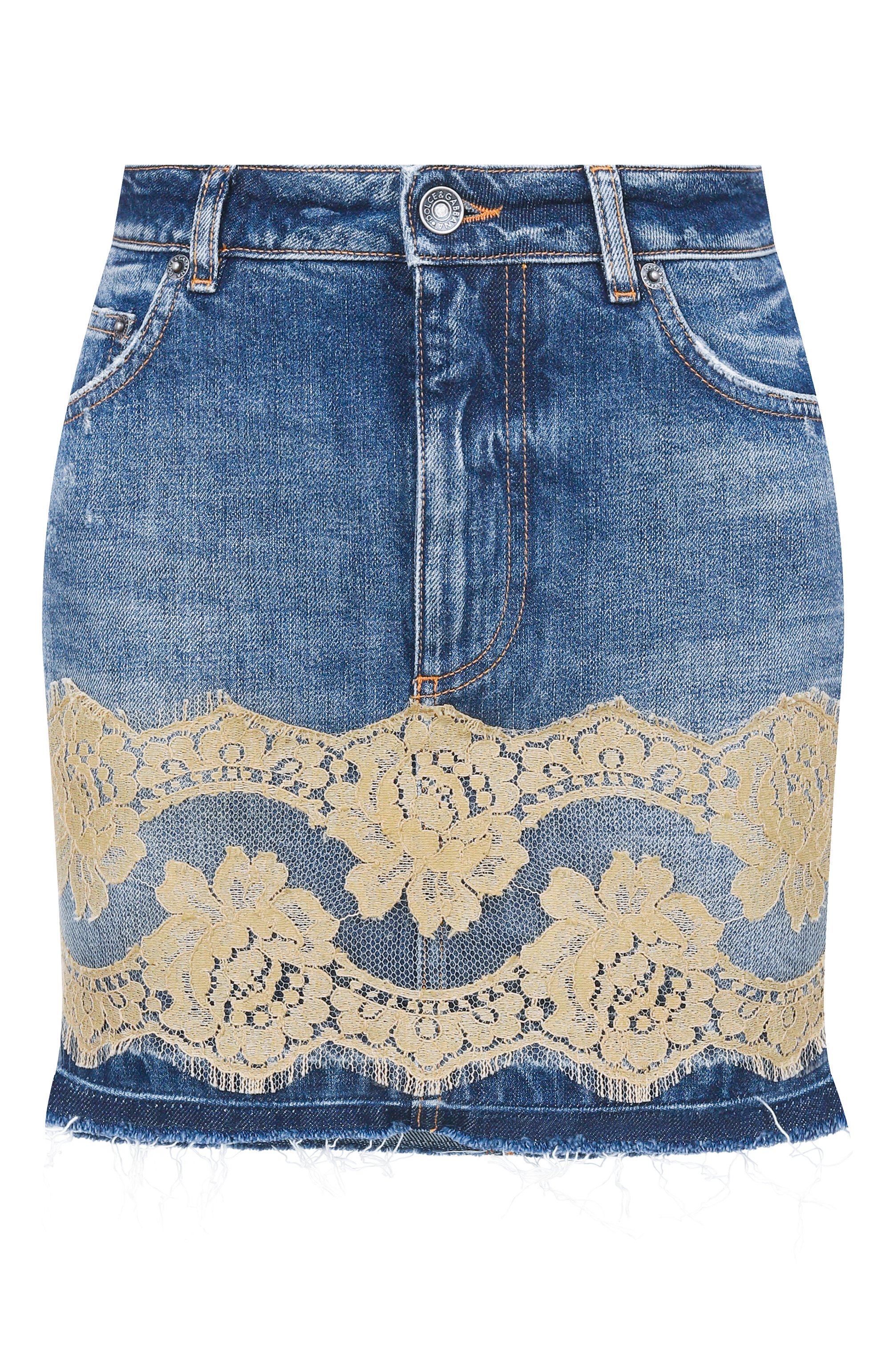 Джинсовая юбка DOLCE & GABBANA, арт. F4C6ND/G80B4, фото 1