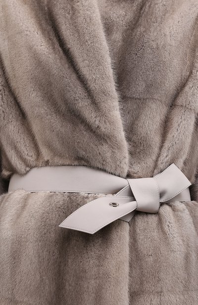 Шуба из норки LORO PIANA, арт. FAI2019, фото 5