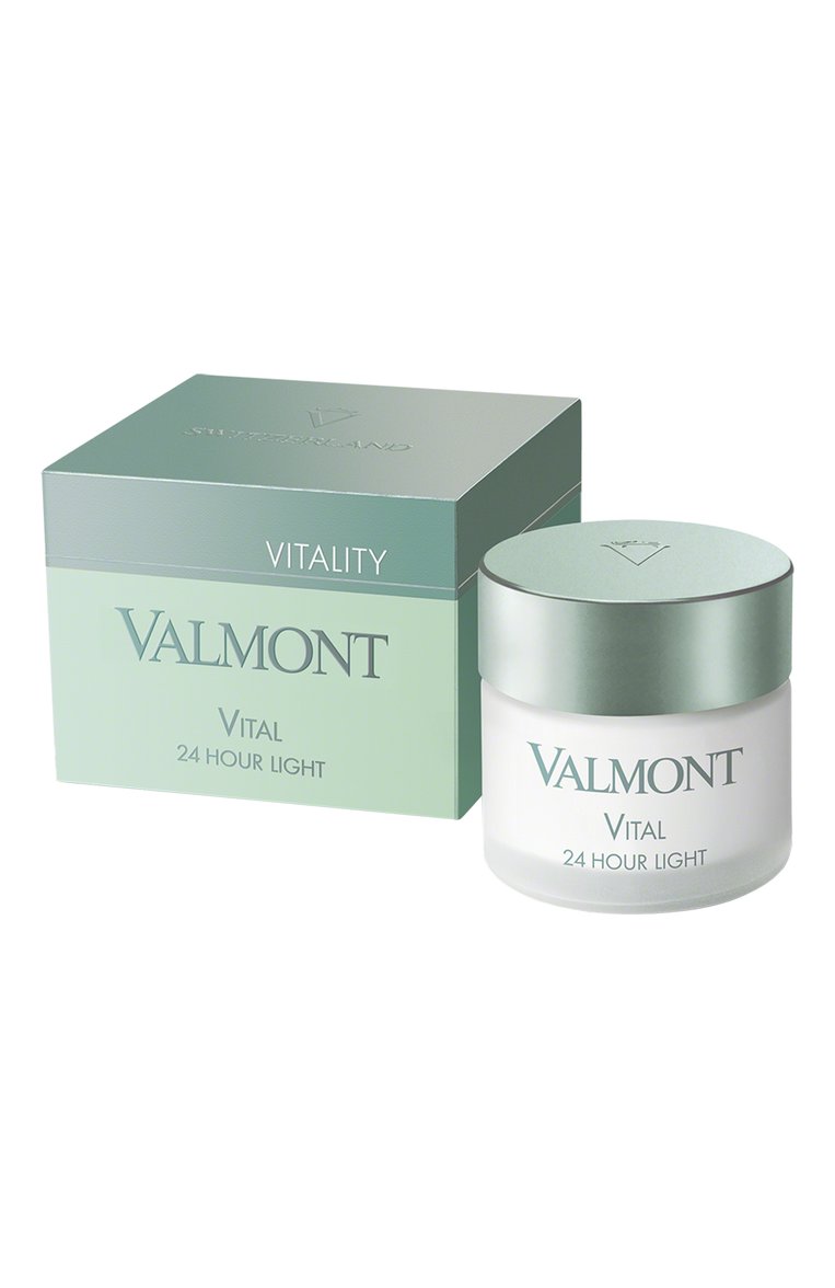 Легкий крем для лица vital 24 hour light(50ml) VALMONT бесцветного цвета, арт. 705400 | Фото 4 (Нос: Не проставлено; Региональные ограничения белый список (Axapta Mercury): Не проставлено; Назначение: Для лица; Косметика кросс-кт: Антивозрастной уход; Тип продукта: Кремы; Обьем косметики: 50ml)