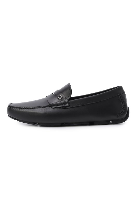 Кожаные мокасины Ferragamo 02A688/789 Чёрный  02A688/789 Фото 3