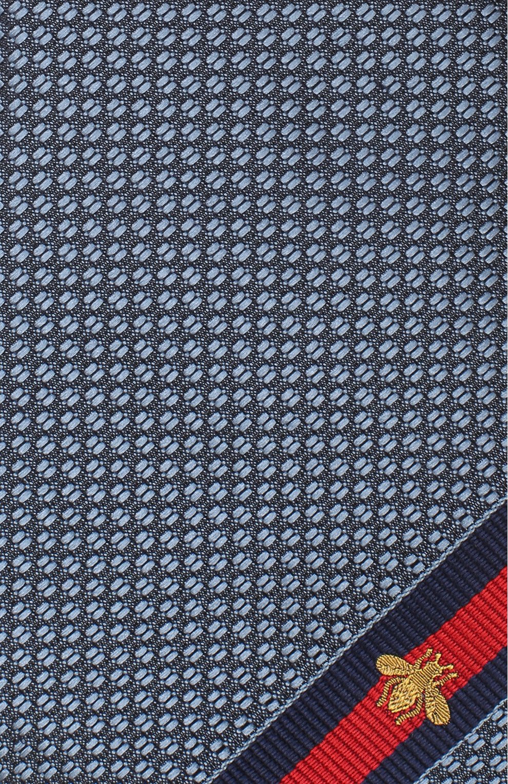 Шелковый галстук GUCCI, арт. 456510/4E002, фото 3