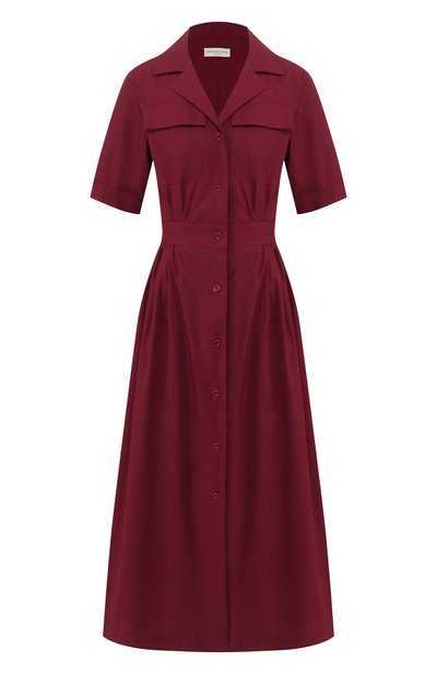 Женское хлопковое платье DRIES VAN NOTEN, арт. 191-11072-7122