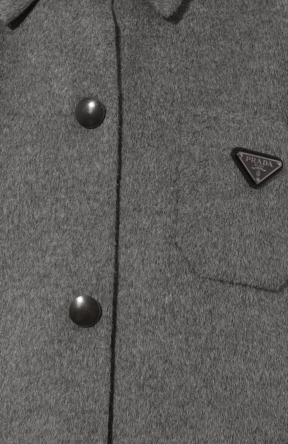 Шерстяная рубашка PRADA, арт. P668O-1Y5Z-F0031-212, фото 5