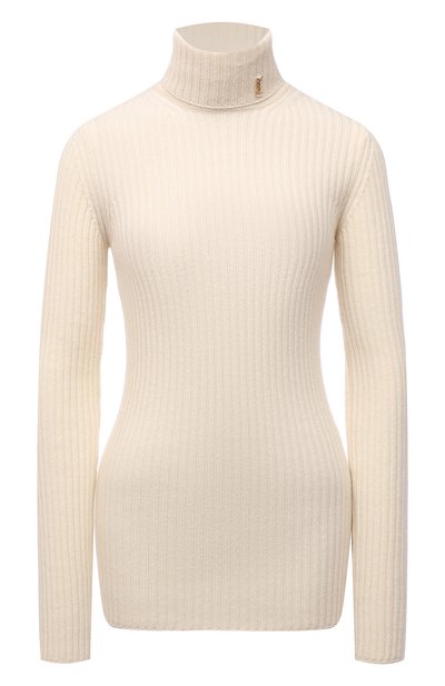 Женская водолазка из шерсти и кашемира SAINT LAURENT, арт. 666098/Y75DM