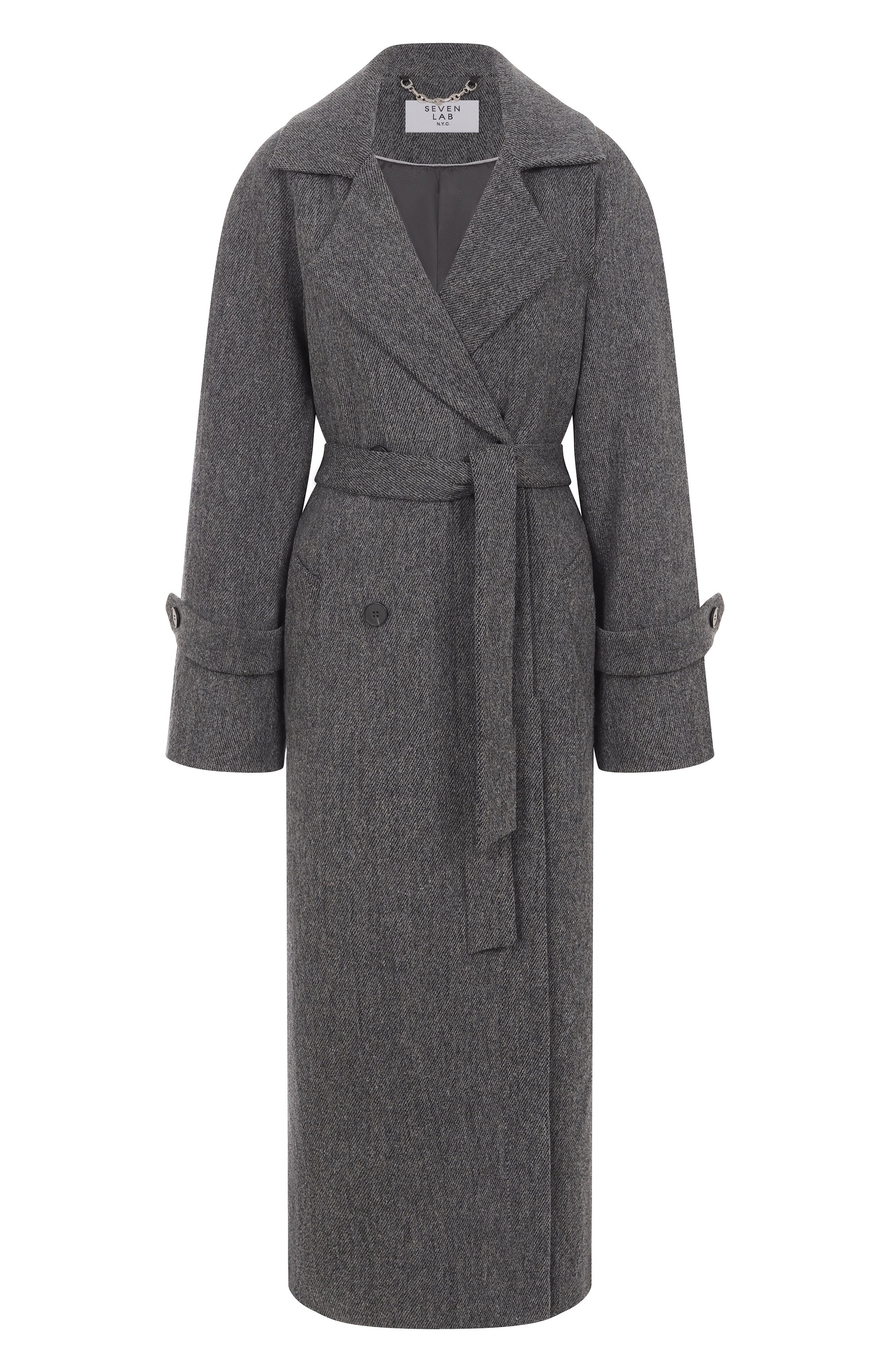 Шерстяной тренч SEVEN LAB, арт. 225-S-W-01-24-102, фото 1