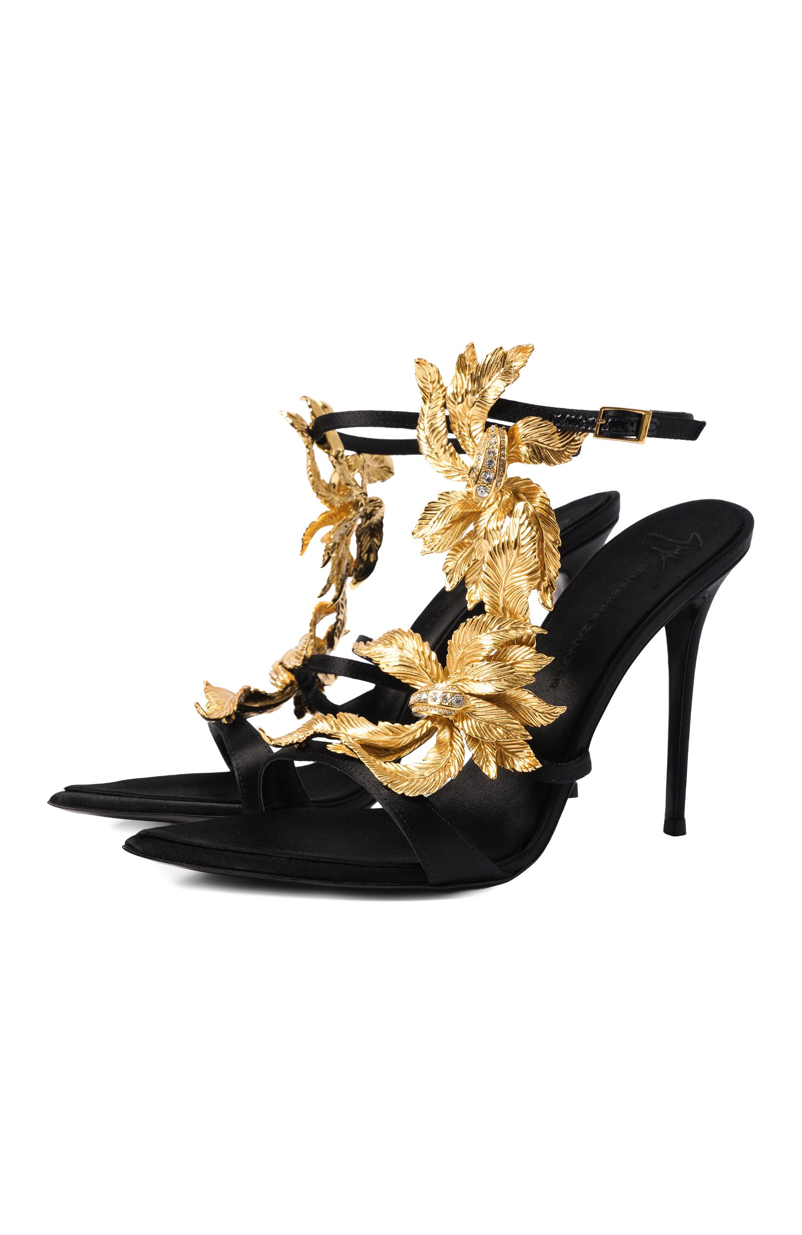 Атласные босоножки incanto 105 GIUSEPPE ZANOTTI DESIGN, арт. I600030, фото 1