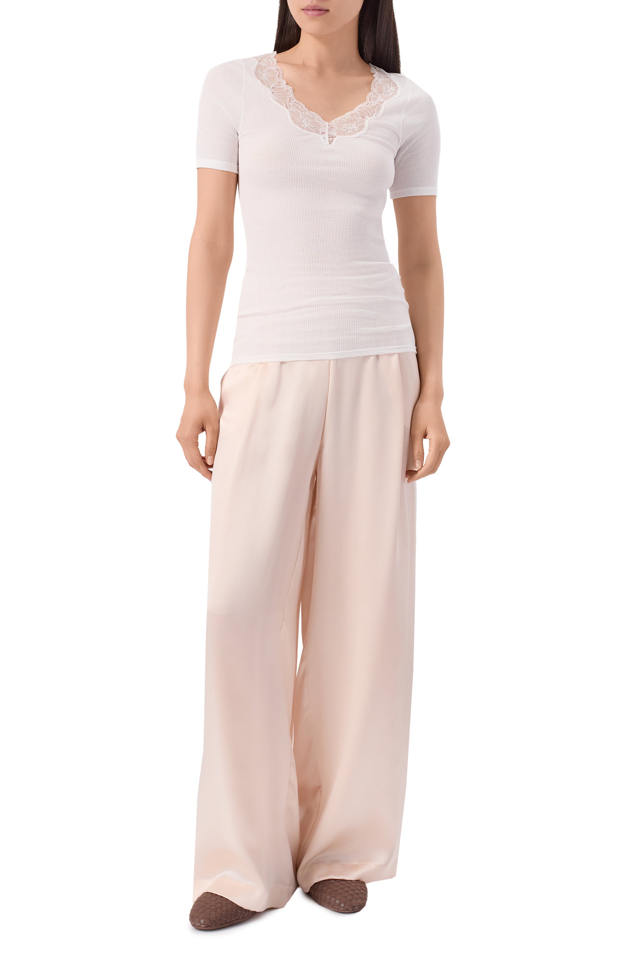 Шелковые брюки CARINE GILSON, арт. SD0574-S, фото 2