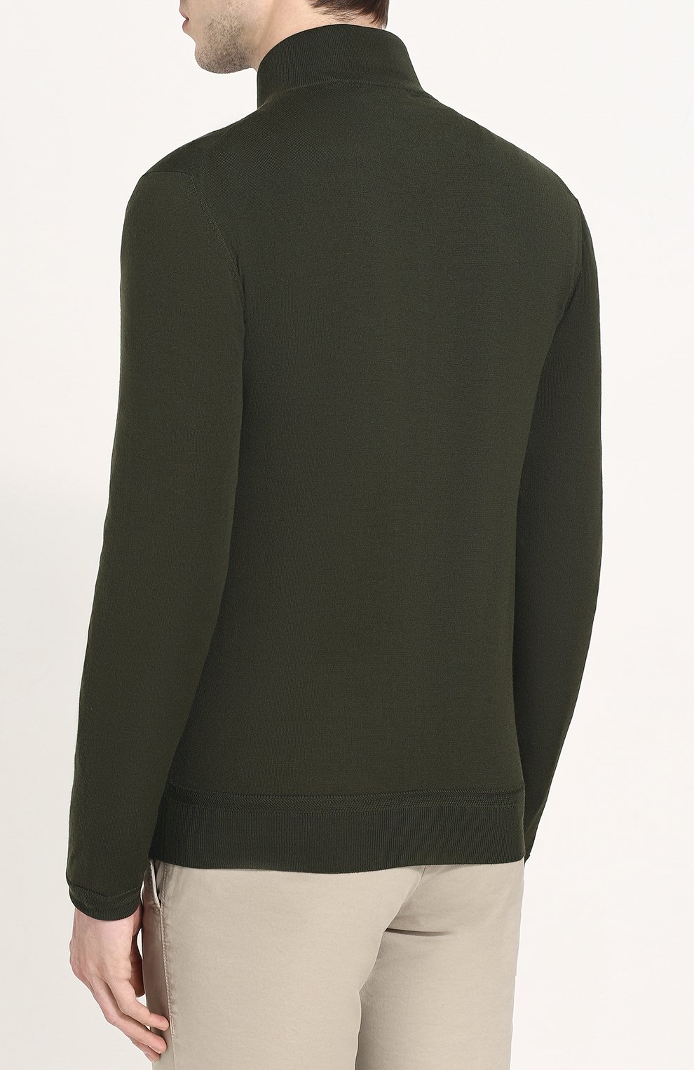 Кардиган из смеси шерсти и кашемира на молнии ZEGNA, арт. UPT91/157, фото 4