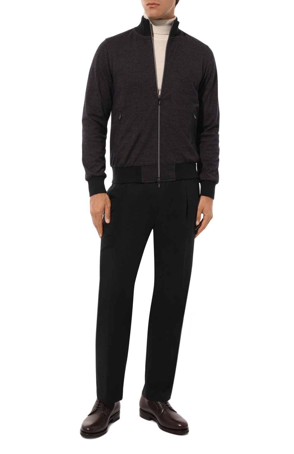 Толстовка из шерсти и хлопка CAPOBIANCO, арт. 17M450.PT00., фото 2