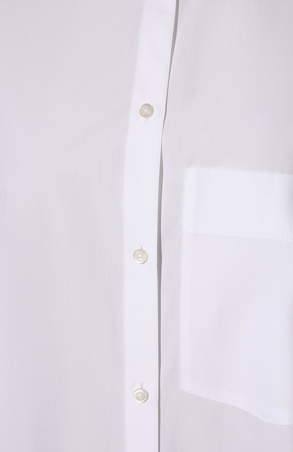 Хлопковая рубашка JIL SANDER белого цвета по цене 79100 руб., арт. JSXU600605-WU245500, фото 5 Хлопковая рубашка JIL SANDER, арт. JSXU600605-WU245500, фото 5