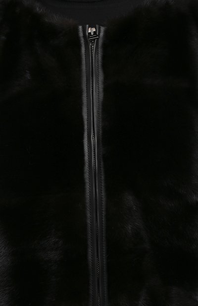 Шуба из меха норки TOM FORD черного цвета по цене 1230000 руб., арт. GIF727/FUX007, фото 5 Шуба из меха норки TOM FORD, арт. GIF727/FUX007, фото 5