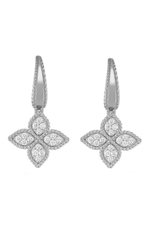 Серьги Roberto Coin ADR777EA1088(WG) Бесцветный ADR777EA1088(WG)