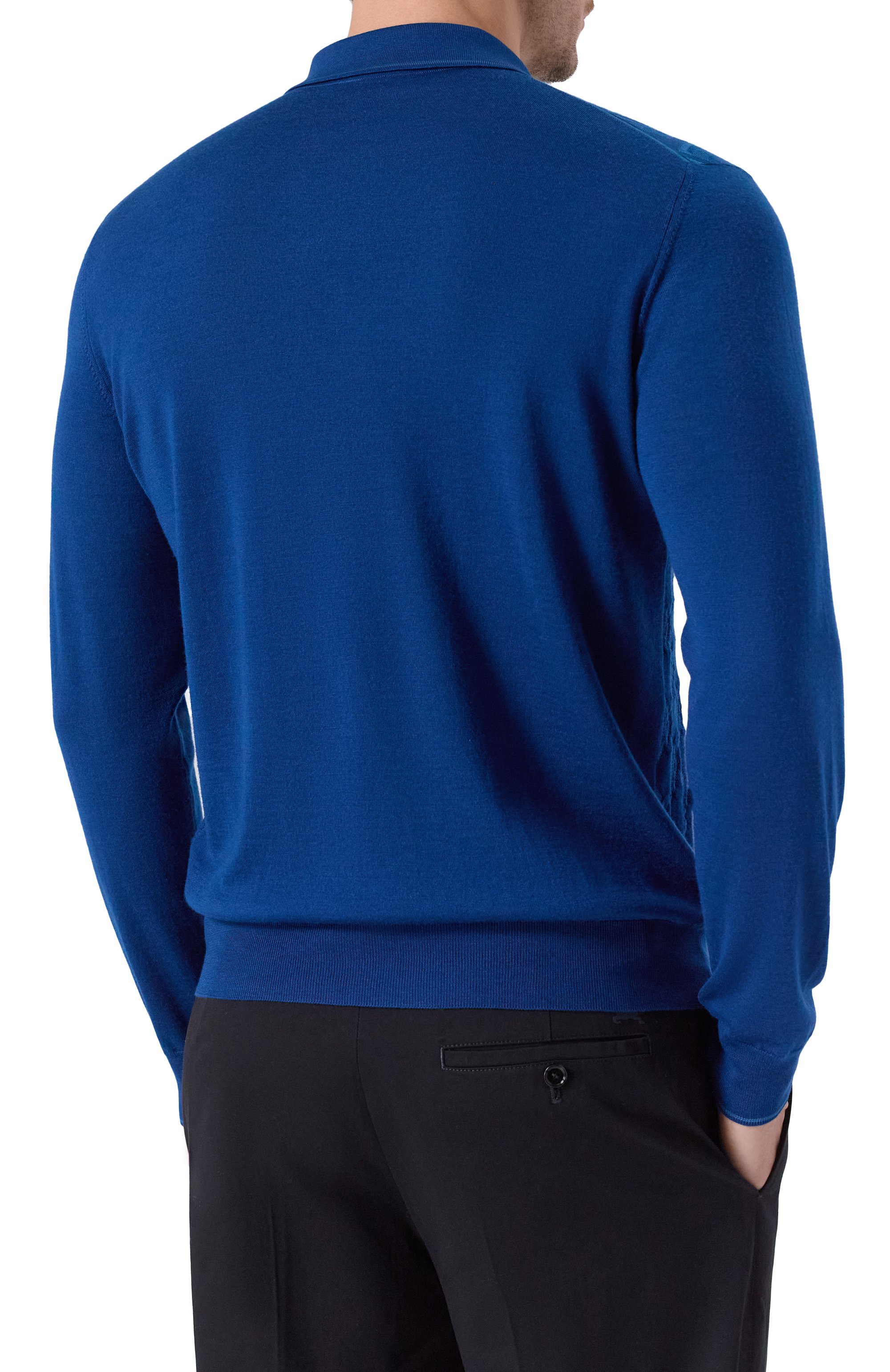 Поло из шерсти и шелка STEFANO RICCI, арт. KE08018P30/E25476, фото 4