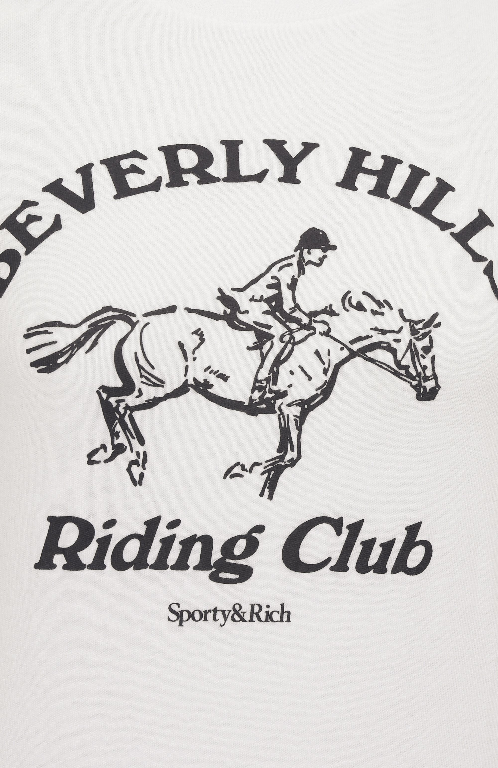 Хлопковая футболка SPORTY AND RICH, арт. T0089626255WH01, фото 6