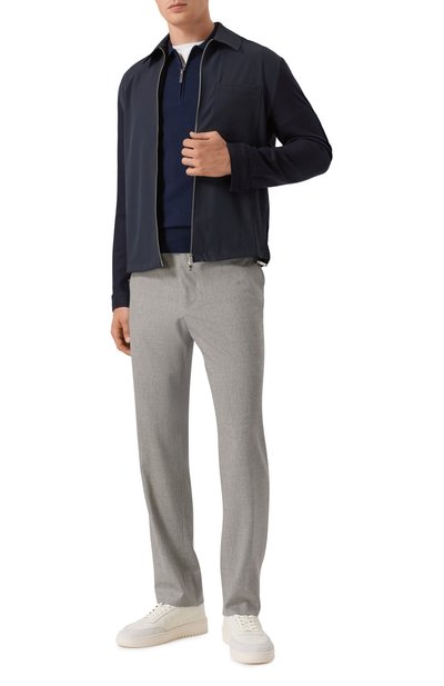 Куртка-рубашка из шерсти и кашемира MARCO PESCAROLO, арт. VENTIDUE/52F29, фото 2